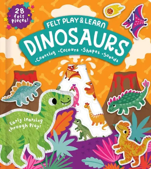 Felt Play & Learn Dinosaurs by Alice Barker