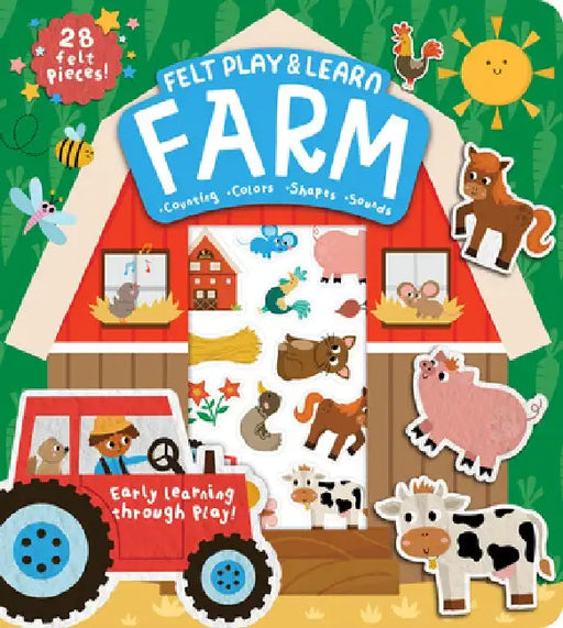 Felt Play & Learn Farm by Alice Barker
