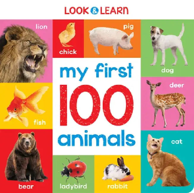 My First 100 Animals by Nat Lambert