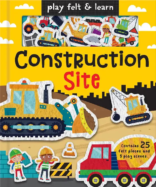Play Felt Construction Site by Alice Barker