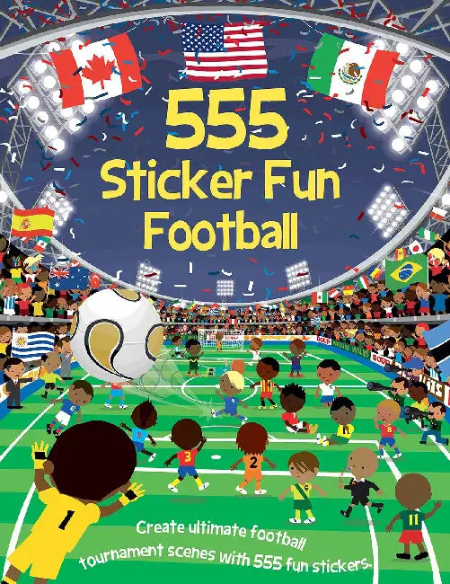 555 Sticker Fun Football by Susan Mayes
