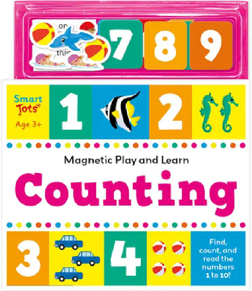 Counting: Learn Numbers with Magnetic Play and Learn Activity Book for Kids Ages 3+ by Susie Linn, Dan Crisp