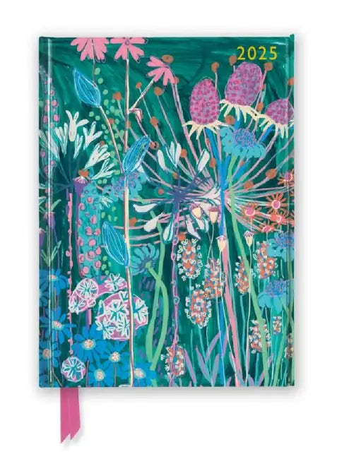 Lucy Innes Williams: Viridian Garden House 2025 Luxury Diary Planner - Page to View with Notes by Flame Tree Studio