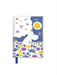 Moomin Among the Flowers 2025 Luxury Pocket Diary Planner - Week to View