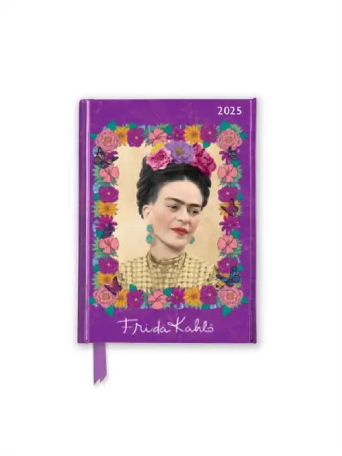 Frida Kahlo 2025 Luxury Pocket Diary Planner - Week to View by Flame Tree Studio