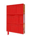 Bodleian Libraries: Bookshelves 2025 Artisan Art Vegan Leather Diary Planner - Page to View with Notes by Flame Tree Studio