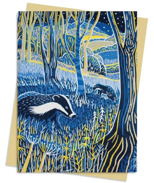 Annie Soudain: Foraging by Moonlight Greeting Card Pack: Pack of 6 by Flame Tree Studio