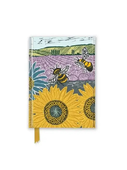 Kate Heiss: Sunflower Fields (Foiled Pocket Journal) by Flame Tree Studio