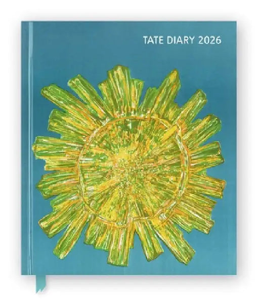 Tate 2026 Desk Diary Planner - Week to View, Illustrated Throughout by Flame Tree Studio