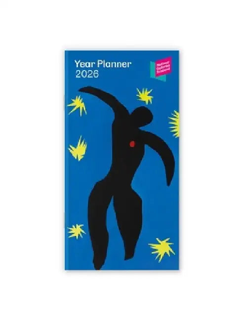 National Galleries Scotland: Matisse Jazz 2026 Year Planner - Month to View by Flame Tree Studio
