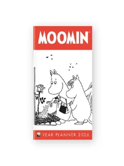 Moomin 2026 Year Planner - Month to View by Flame Tree Studio