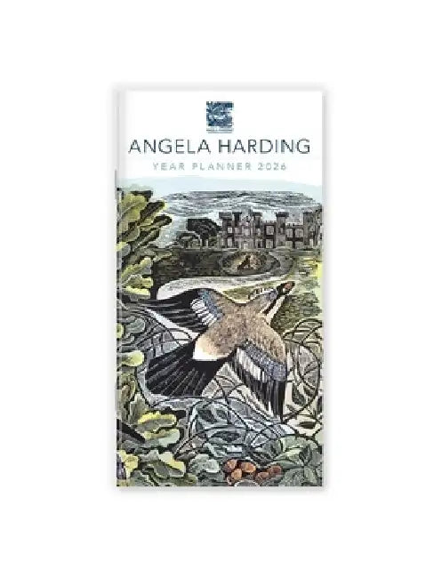 Angela Harding: Knepp Jay and Oak Tree 2026 Year Planner - Month to View by Flame Tree Studio