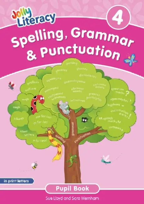 Spelling, Grammar & Punctuation Pupil Book 4: In Print Letters by Sue Lloyd, Sara Wernham