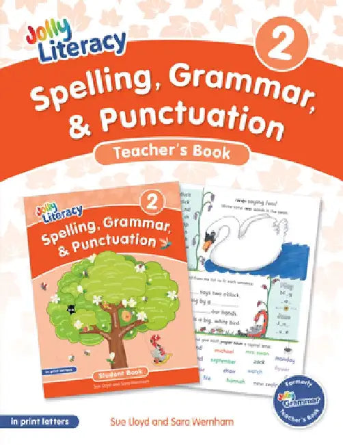 Spelling, Grammar, & Punctuation Teacher's Book 2: In Print Letters (American English Edition) by Sue Lloyd