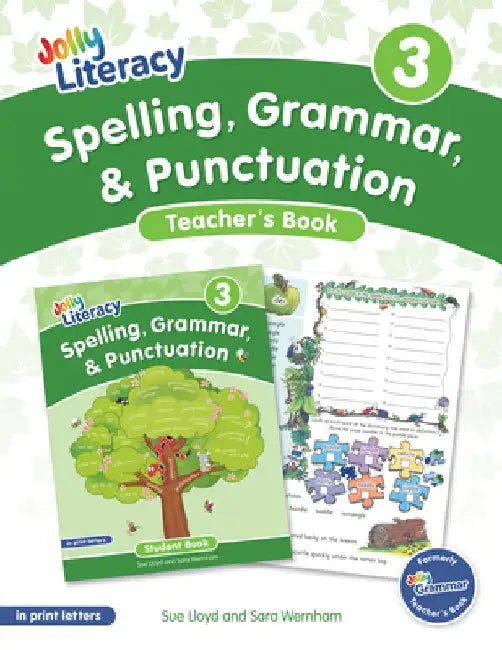 Spelling, Grammar, & Punctuation Teacher's Book 3: In Print Letters (American English Edition) by Sue Lloyd