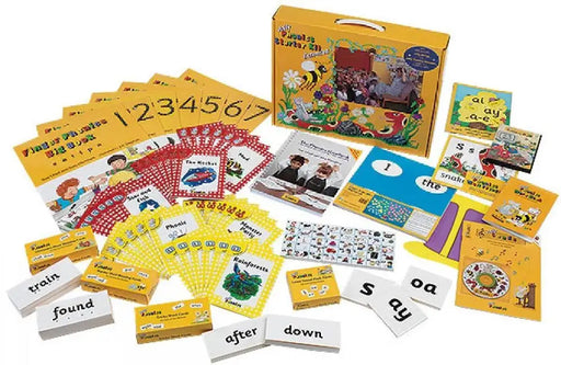 Jolly Phonics Starter Kit Extended: In Precursive Letters by Sue Lloyd, Sara Wernham