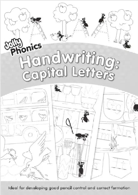 Jolly Phonics Capital Letters Handwriting Book: In Precursive Letters (British English edition) by Jolly Learning