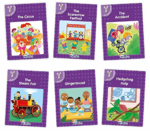 Core Purple Inky Mouse and Friends Readers (6 books): In Precursive Letters by Sara Wernham