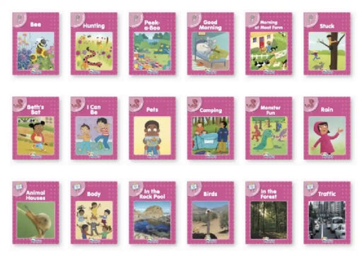 Jolly Phonics Pink Readers Complete Set: In Precursive Letters (British English Edition) by Sara Wernham