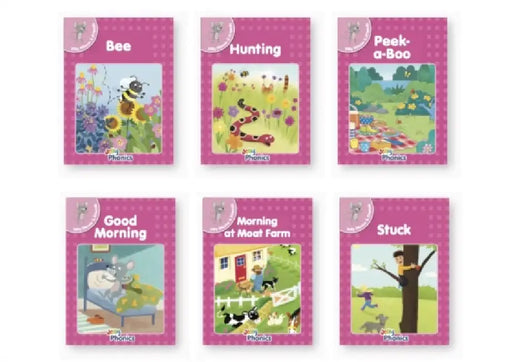 Jolly Phonics Pink Readers Inky Mouse & Friends: in Precursive Letters (British English Edition) by Sara Wernham