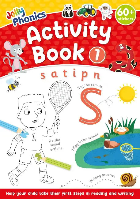 Jolly Phonics Activity Book 1: in Precursive Letters by Sara Wernham
