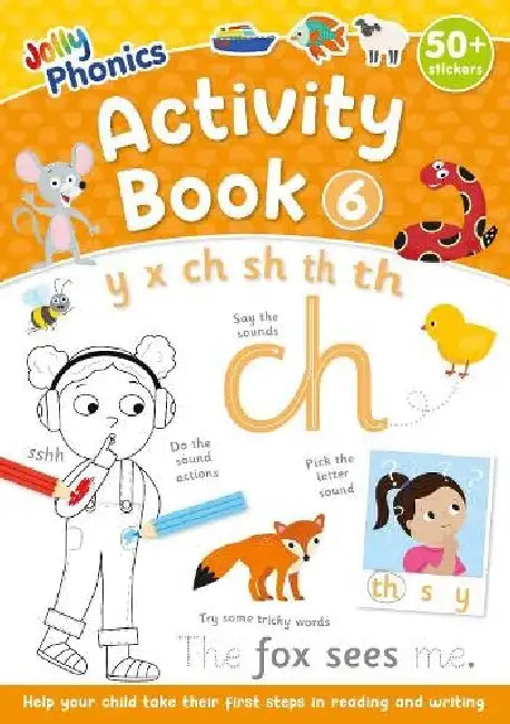 Jolly Phonics Activity Book 6: in Precursive Letters by Sara Wernham