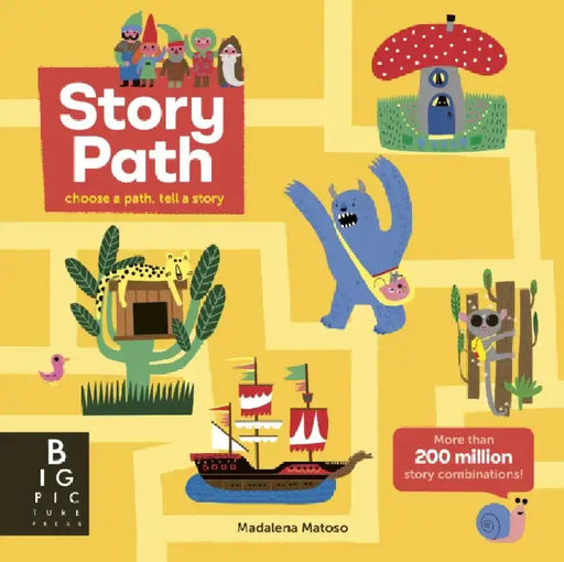Story Path: An interactive board book for toddlers where you choose your own adventure by Kate Baker