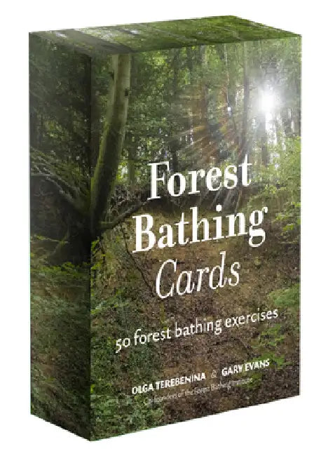 Forest Bathing: 50 nature connection cards by The Forest Bathing Institute