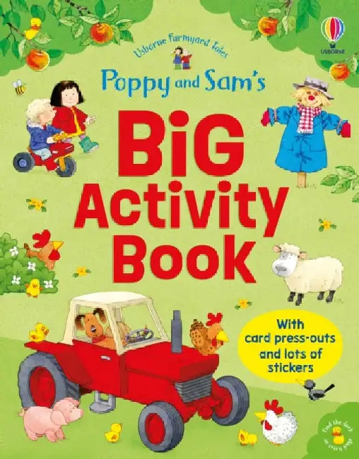 Poppy and Sam's Big Activity Book by Kirsteen Robson