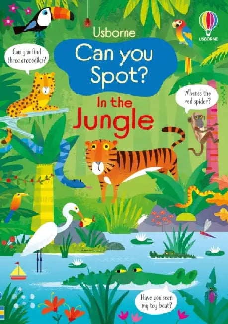 Can you Spot? In the Jungle by Kirsteen Robson