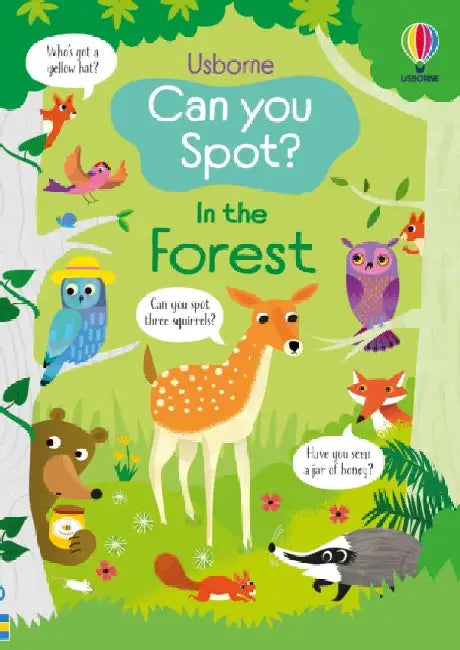Can you Spot? In the Forest by Kirsteen Robson
