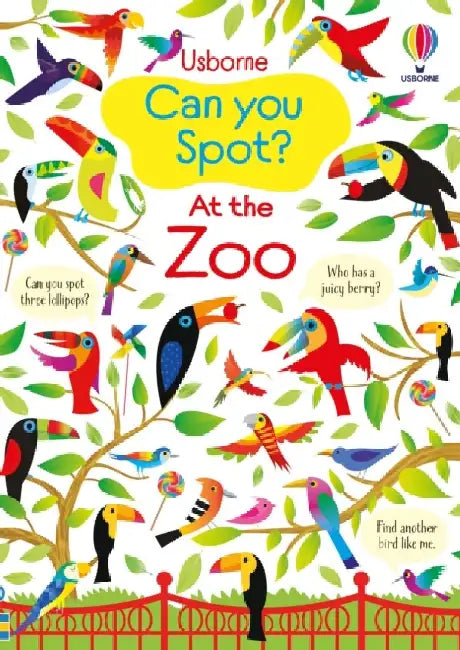 Can you Spot? At the Zoo by Kirsteen Robson