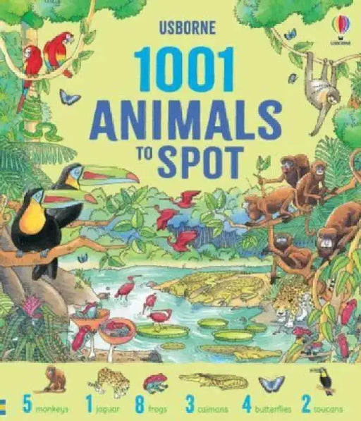 1001 Animals to Spot by Gillian Doherty