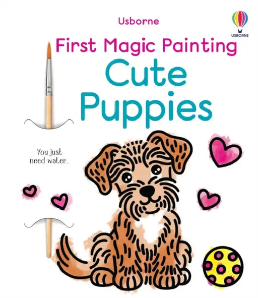 First Magic Painting Cute Puppies by Abigail Wheatley