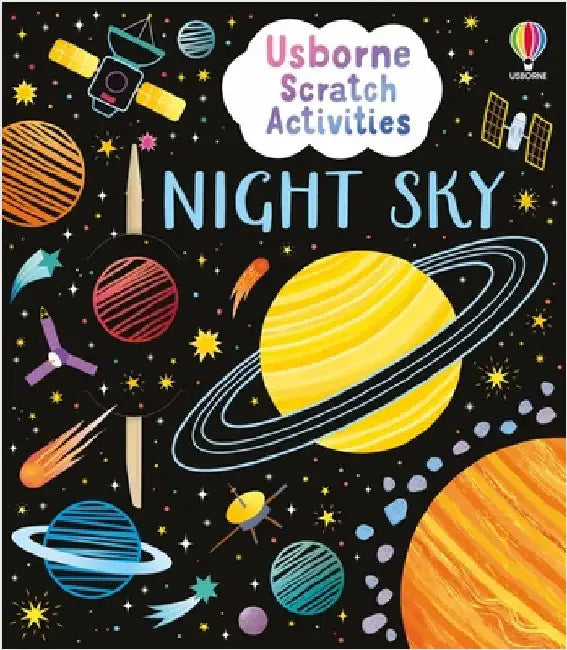 Usborne Scratch Activities Night Sky by Rosie Dickins
