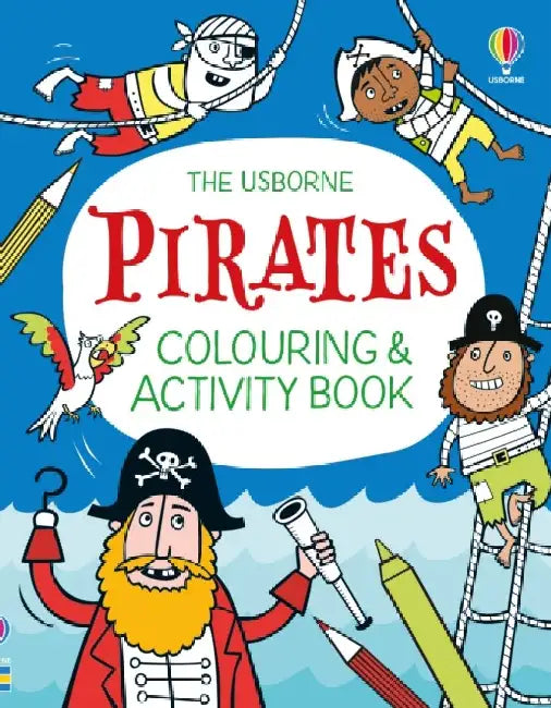 Pirates Colouring and Activity Book by Kirsteen Robson