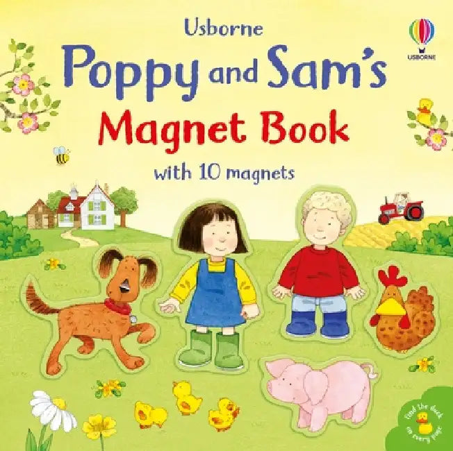 Poppy and Sam Magnet Book by Sam Taplin