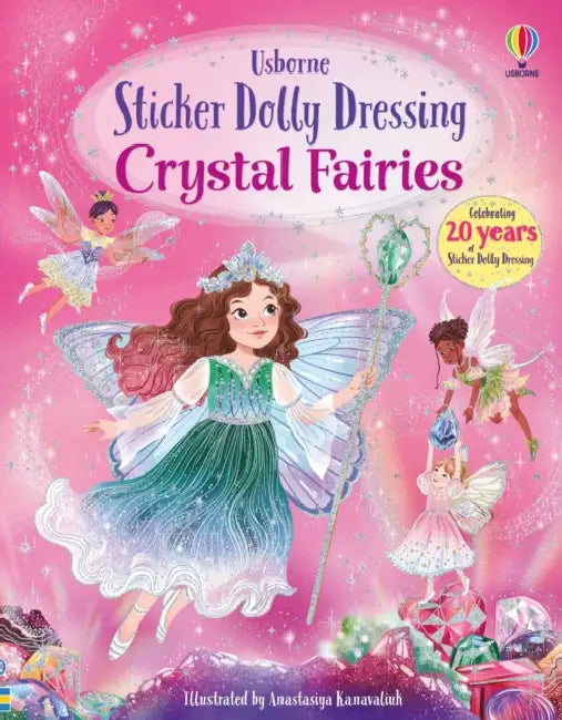 Sticker Dolly Dressing Crystal Fairies by Fiona Watt