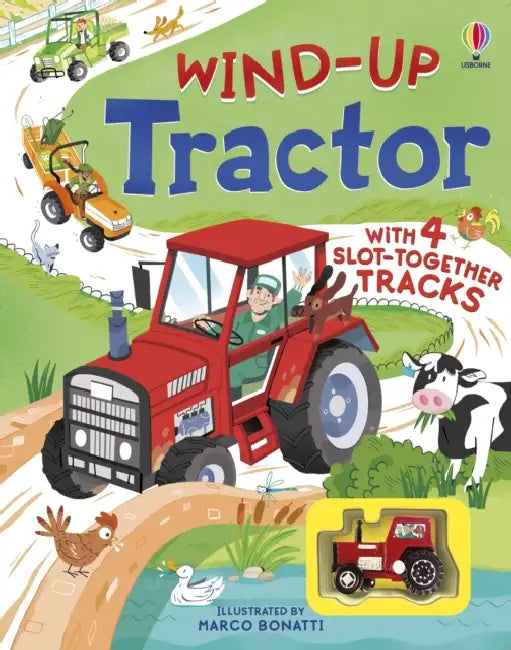 Wind-up Tractor by Sarah Hull