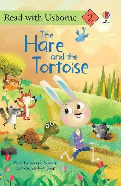 The Hare and the Tortoise (Read with Usborne) by Susanna Davidson, John Joven