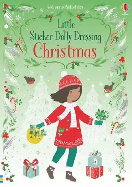 Little Sticker Dolly Dressing Christmas by Fiona Watt, Lizzie MacKay