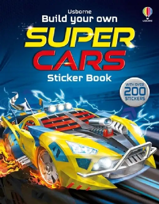 Build Your Own Supercars Sticker Book by Simon Tudhope, Gong Studios