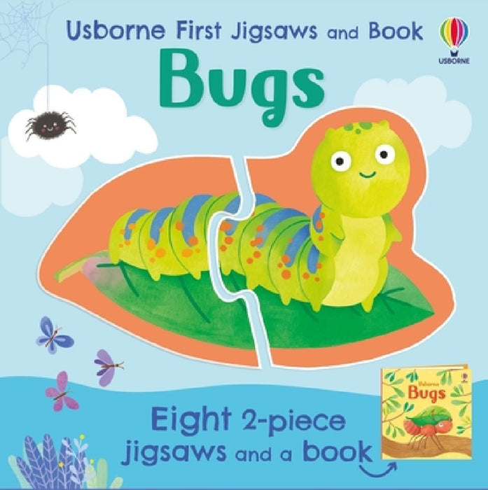 Usborne First Jigsaws and Book: Bugs by Matthew Oldham