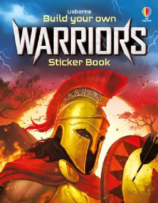 Build Your Own Warriors Sticker Book by Tudhope, Simon