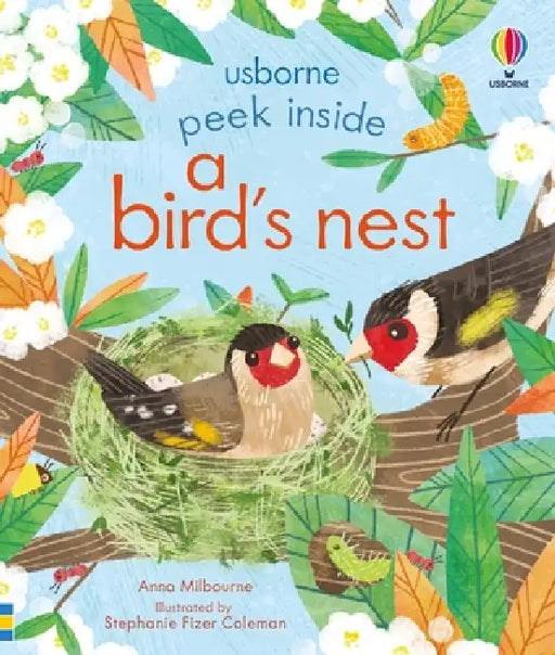 Peek Inside a Bird's Nest by Anna Milbourne, Stephanie Fizer Coleman