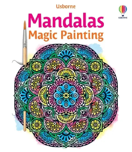 Mandalas Magic Painting Book by Abigail Wheatley, Nilesh Mistry