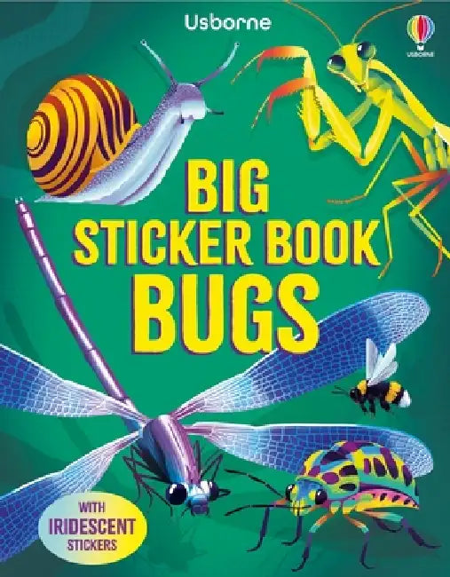 Big Sticker Book Bugs by Alice James, Rebecca Mills