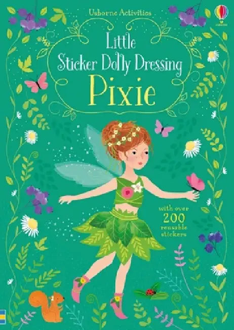 Little Sticker Dolly Dressing Pixie by Fiona Watt, Antonia Miller