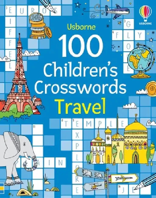 100 Children's Crosswords: Travel by Phillip Clarke, Pope Twins