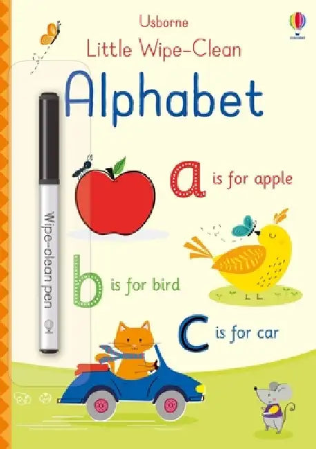 Little Wipe-Clean Alphabet by Felicity Brooks, Malu Lenzi